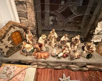 Kirkland Signature Hand-Painted Nativity Set