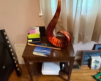 Hand Blown Art Glass Sculpture - Murano Style