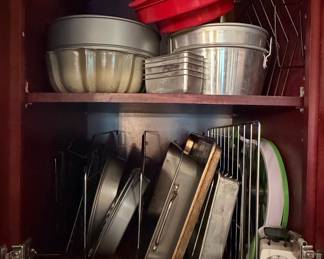 Vintage Kitchen Cabinet Baking Collection and Taylor Scale
