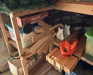 Vintage Coca-Cola Wooden Crate Wagon