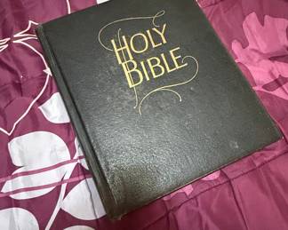 Vintage Hardcover Holy Bible