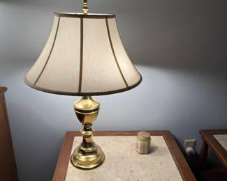 Vintage Brass Table Lamp