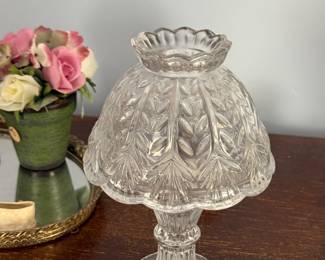 Vintage Fifth Avenue Crystal Fairy Lamp