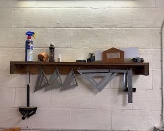 multiple carpenter's squares, table saw miter gauge