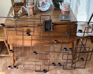 Crate & Barrel Circuit Wall Candle Holder
