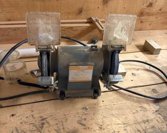 vintage Sears Craftsman bench grinder
