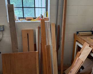 Materials for woodworking, craft projects, hobby