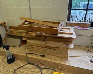 Materials for woodworking, craft projects, hobby