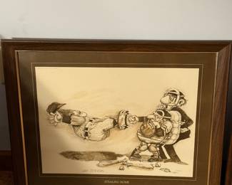 Wall Art, "stealing Home" by Gary Patterson