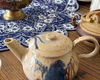 ceramic teapot