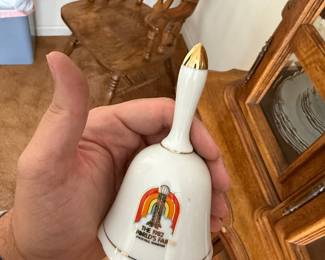 vintage 1982 World's Fair souvenir bell