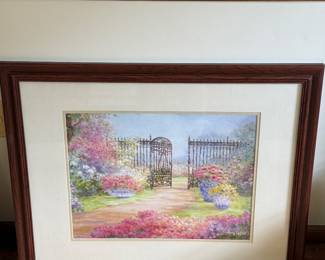 "Garden Gate" by artist Nora DeBolt