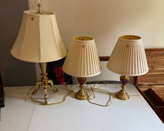 Brass Lamps