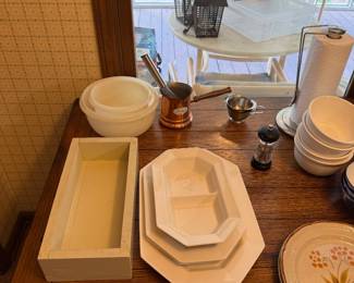 Independence Ironstone serving dishes