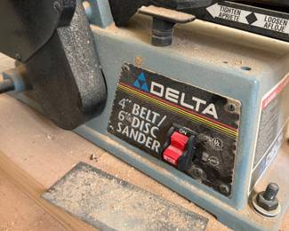 Delta 4-inch Belt / 6-inch Disc Sander, model 31-460 Type 2