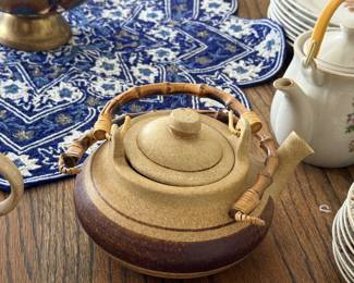 vintage Pottery Craft stoneware teapot