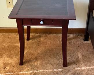 Bed frame and side tables