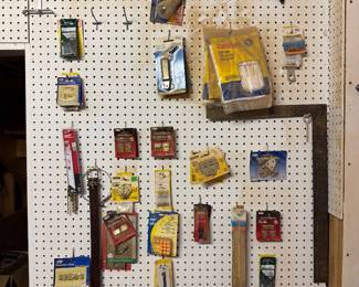 Various woodworking tools and equipment