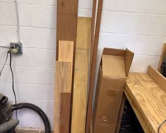 Materials for woodworking, craft projects, hobby