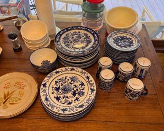 Dinnerware set by the Bombay Company