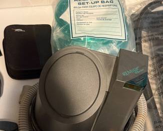 REMstar CPAP machine, oxygen tubing