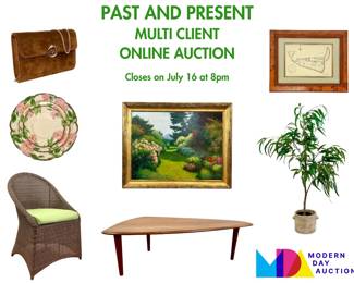 Past and Present Multi Client Online Auction