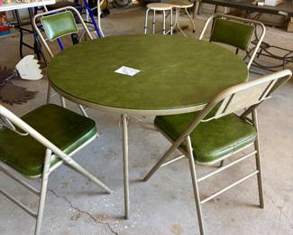 Samsonite vintage card table