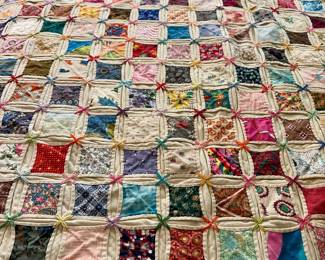 Postage stamp quilt
