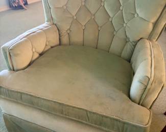 Plush velvet chairs