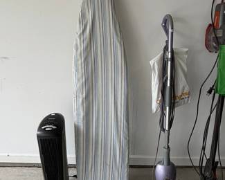 Household Utility Bundle: Lasko Heater, Shark Mop, and Ironing Board