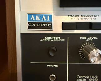 Akai GX-220D Reel-to-Reel Tape Recorder