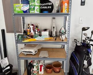 5-Tier Industrial Steel Boltless Garage Shelving Unit