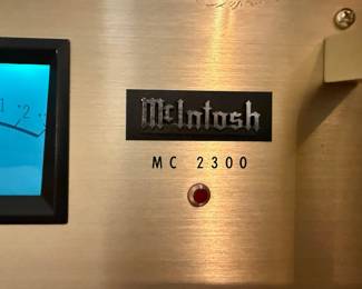 McIntosh MC 2300 Solid State Stereo Power Amplifier