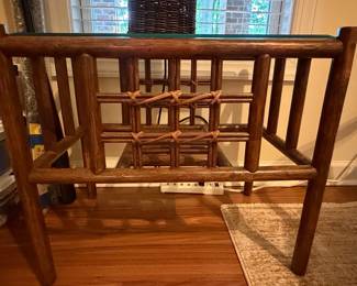 Old Hickory Furniture Company Rustic Side Table