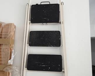 Vintage Cosco Metal Folding Step Ladder