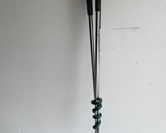 Vintage Golf Club Pair - Likely Woods