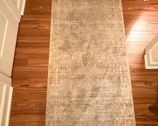 Distressed-Style Runner Rug