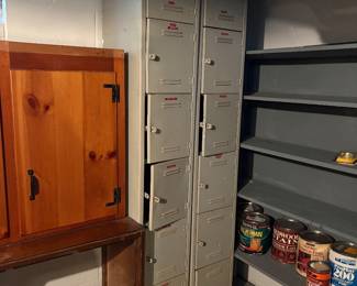 Vintage Metal Lockers