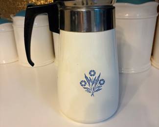 Vintage Corning Ware Coffee Pot