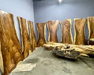live edge dining tables