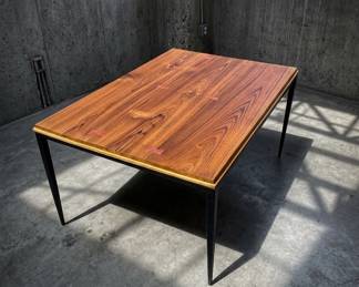 Teak Coffee Table Organic Modern