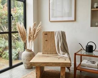 natural wood furniture tamarind chair