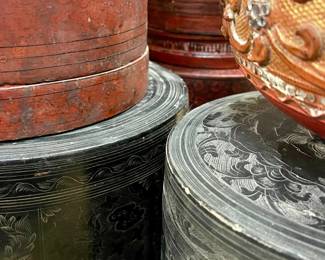 vintage Burma lacquerware