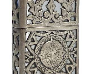Mexican Sterling Silver WRL Lighter