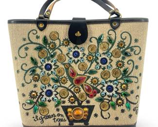 Collins of Texas Vintage Bejeweled Handbag
