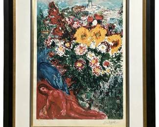 Marc Chagall “Les Soucis" Lithograph