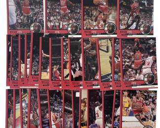 30pc Michael Jordan Upper Deck NBA Cards