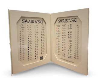 Swarovski Flat Back Crystals Luxury Color Chart