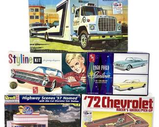 5pc ANT/MPC/Revell Model Car Collection