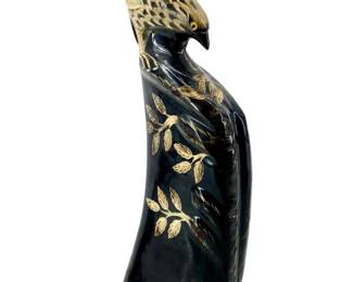 Hand Carved Thailand Buffalo Horn Eagle